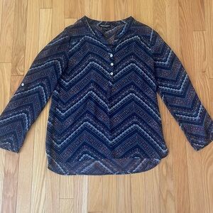 Henley blouse